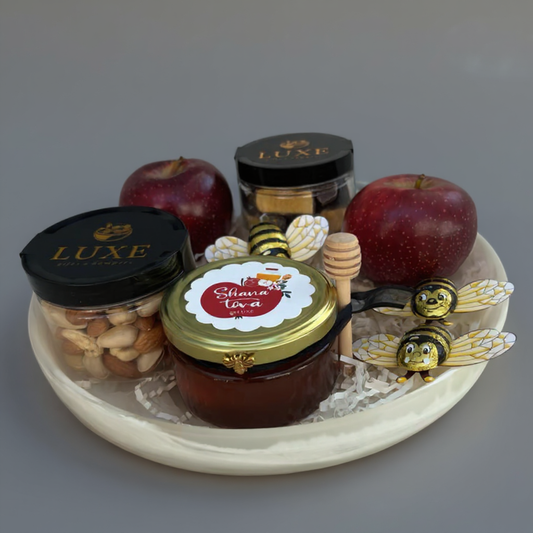 The Luxe RH Small Platter Hamper